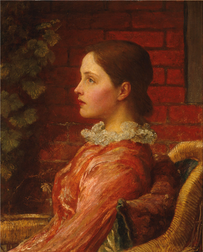 乔治·弗雷德里克·沃茨（George Frederick Watts）-爱丽丝 Alice