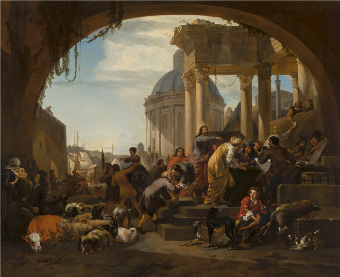 圣马太受召 Nicolaes Pietersz Berchem