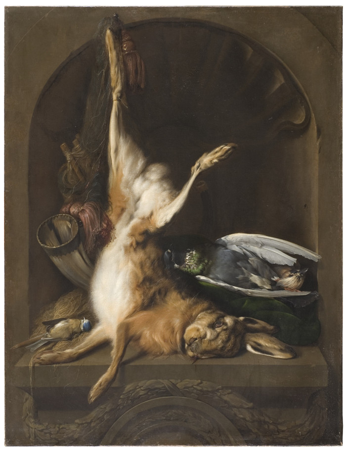扬·维尼克斯（Jan Weenix）油画-静物与野兔Still Life with a Hare