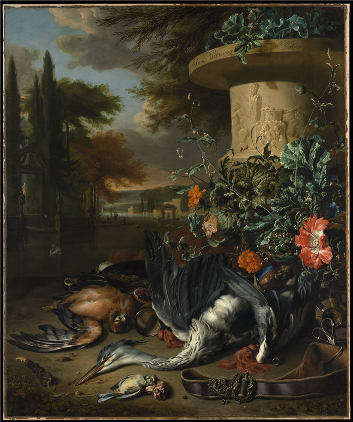 带有死苍鹭的游戏棋子（猎鹰者之袋）