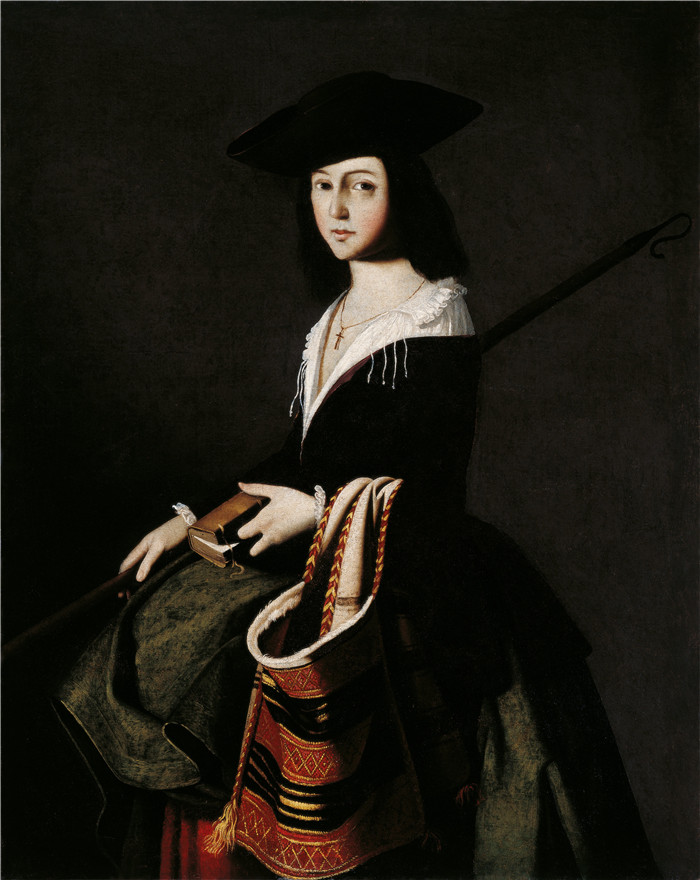 《圣玛丽娜》弗朗西斯科·德·苏巴朗(Francisco de Zurbarán)作品- santa marina