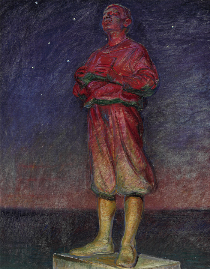 《穿越险阻,抵达星辰》克里斯蒂安·扎尔特曼(Kristian Zahrtmann)高清作品- Per aspera ad astra