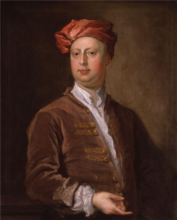 巴塞洛缪·丹德里奇（Bartholomew Dandridge）作品-威廉·肯特Probably William Kent