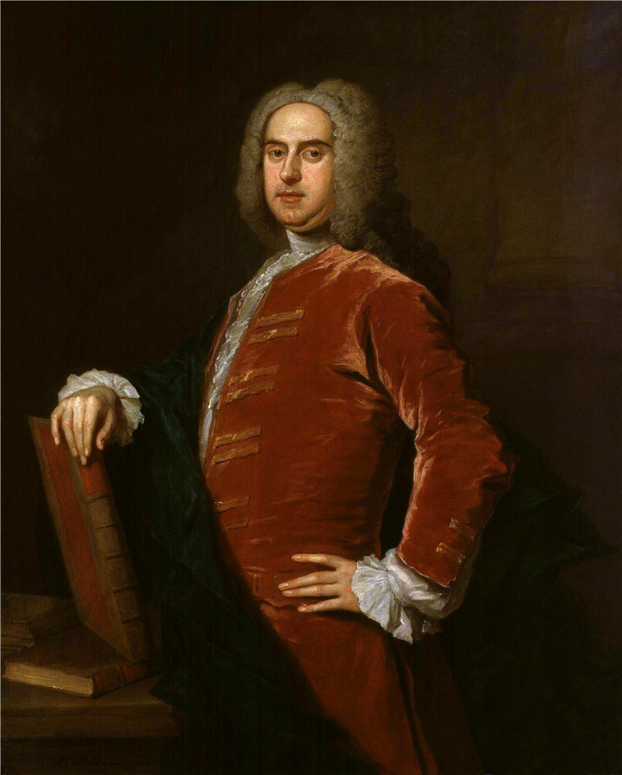 巴塞洛缪·丹德里奇（Bartholomew Dandridge）作品-纳撒尼尔·胡克Nathaniel Hooke