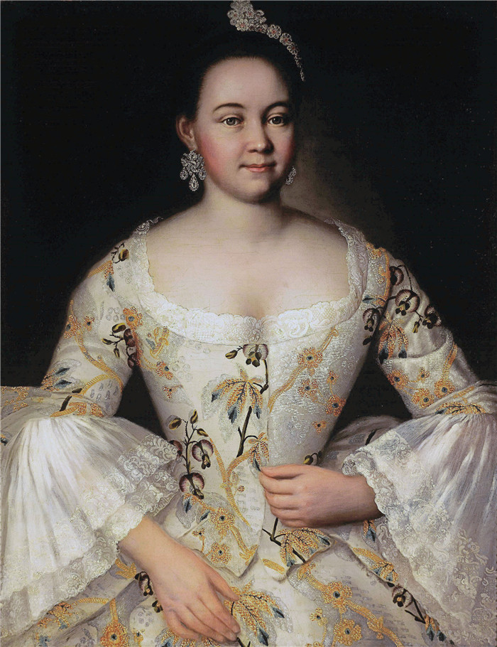 伊万·维什尼亚科夫（Ivan Vishnyakov）作品-女士肖像Ivan Vishnyakov