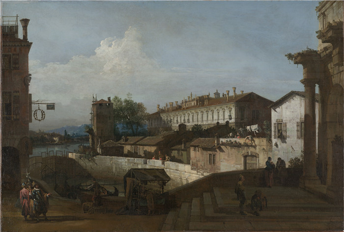 油画-多洛的锁匠La serratura a Dolo (circa 1745)