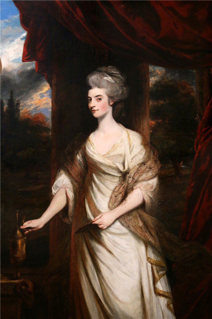 约书亚·雷诺兹(Joshua Reynolds)作品-塔尔博特女士 lady talbot ante