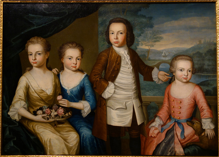 约翰·辛格尔顿·科普利(John Singleton Copley)-戈尔家的孩子们