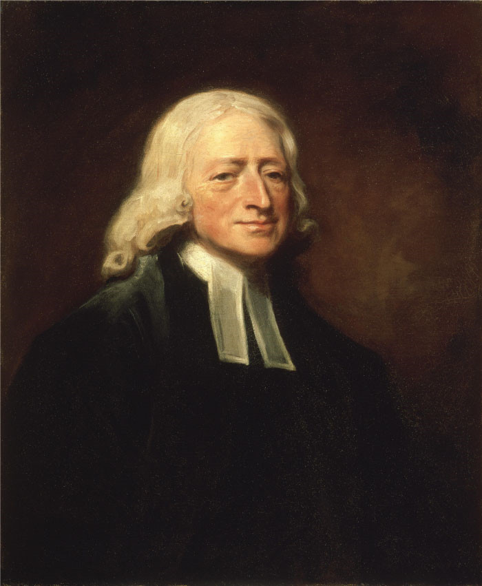 乔治·罗姆尼(George Romney)高清作品-约翰·卫斯理肖像Portrait of John Wesley