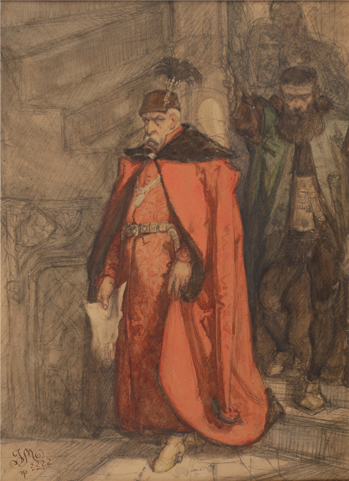 扬·马特耶科(Jan Matejko)作品-死刑判决