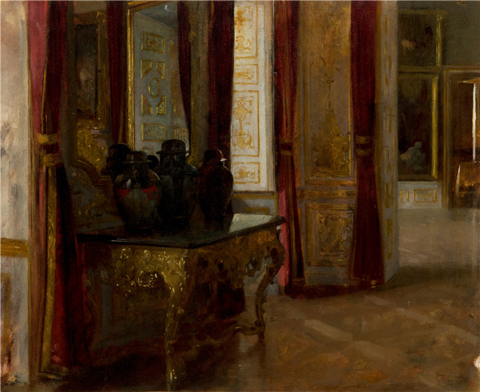 亚历山大·吉列姆斯基 (Aleksander Gierymski)-内部Interior