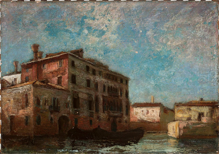 亚历山大·吉列姆斯基  （Aleksander Gierymski）-威尼斯主题Motif from Venice
