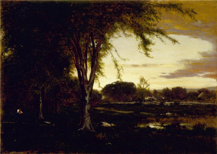 乔治·英尼斯（George Inness）油画-景观 2 Landscape