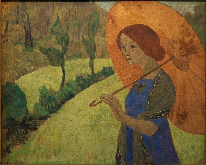 保罗·塞鲁塞尔（Paul Sérusier)作品-夫人Serusier