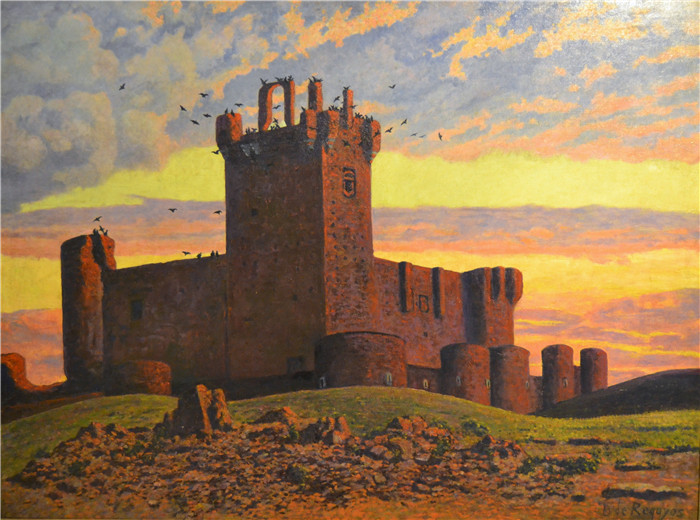 达里奥·雷格尤斯（Dario de Regoyos）油画-莫塔城堡