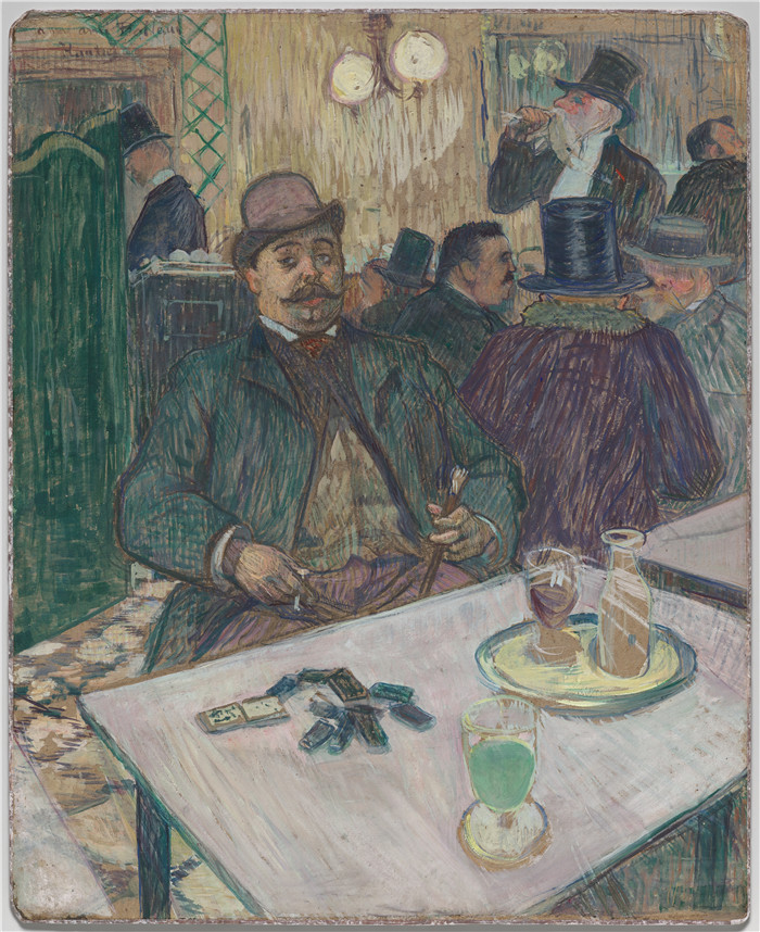 布瓦洛先生在咖啡馆Monsieur Boileau at the Café