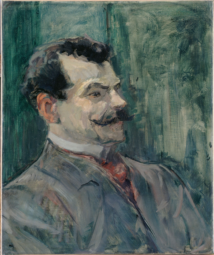 安德烈·里瓦尔肖像Portrait de André Rivoire
