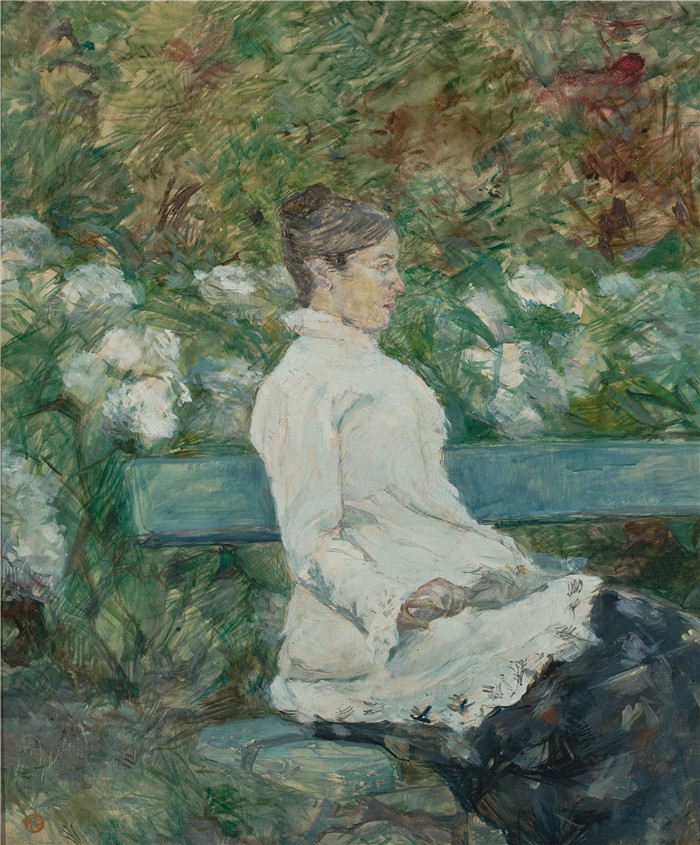 亨利·德·图卢兹-劳特雷克(Henri de Toulouse-Lautrec)-阿黛尔·德Adèle de