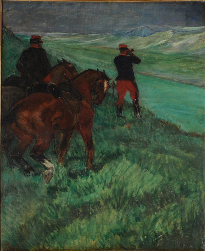 亨利·德·图卢兹-劳特雷克(Henri de Toulouse-Lautrec)-取消储备官员 Officier de reserve