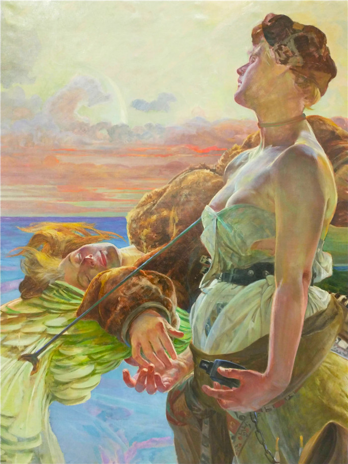 作品-我走进世界,我继续Idę w świat i trwam, Malczewski exhibition, Poznań jan 2023 (16)
