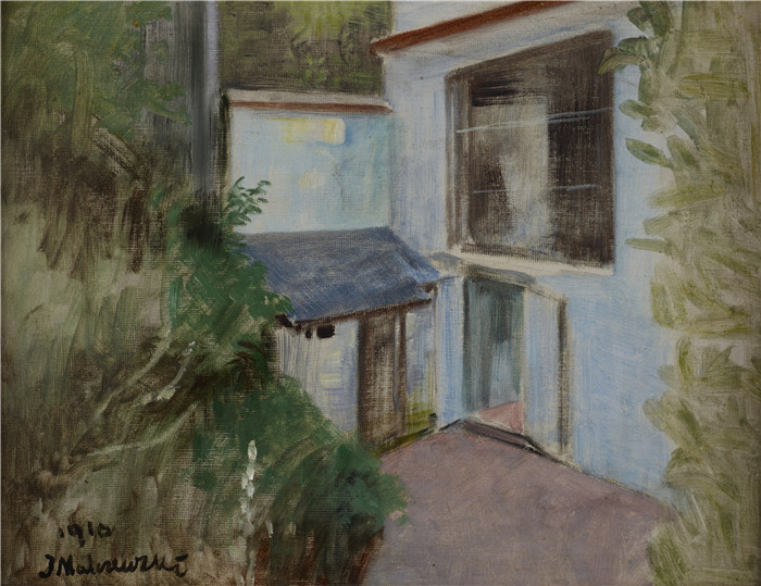 杰克·马尔切夫斯基(Jacek Malczewski)作品-自己的别墅From One's Own Villa