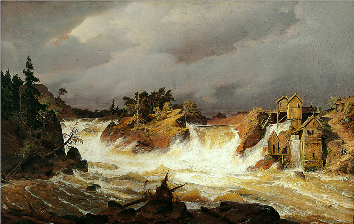画作-吕勒哈特兰案例 Trollhättan-Fälle