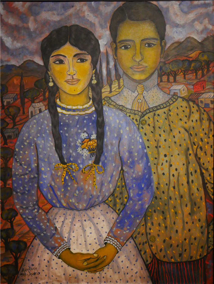 亚伯拉罕·安赫尔（Abraham Ángel）作品-新娘Los Novios 