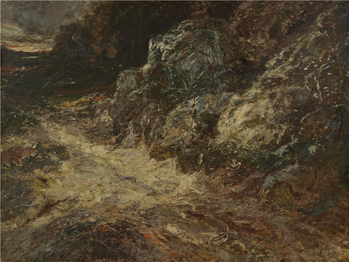 高清作品-山路 Mountain Path, c. 1872-1873