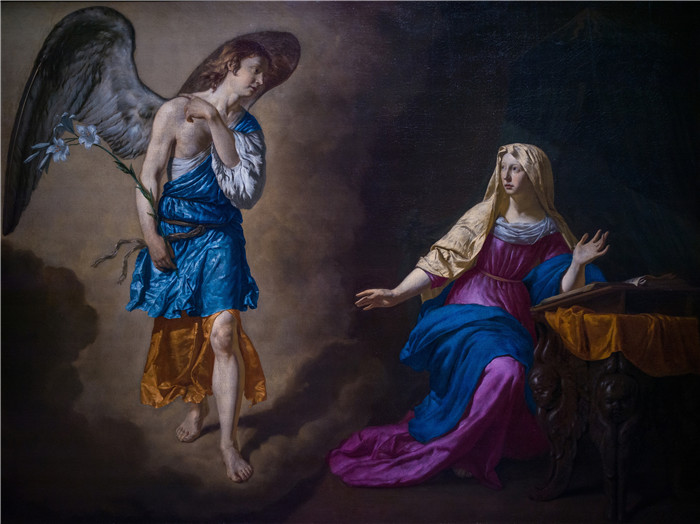 阿德里安·范·德·维尔德(Adriaen van de Velde)-报喜Rijksmuseum Amsterdam