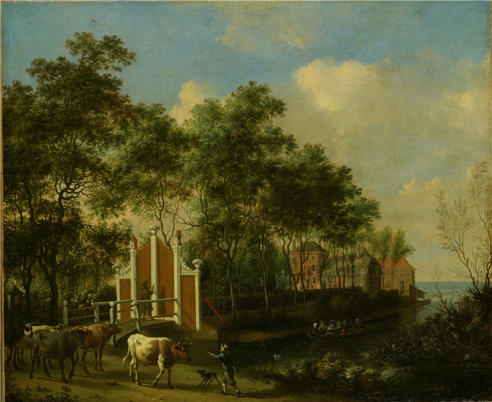 阿德里安·范·德·维尔德（Adriaen van de Velde）-市长尼古拉斯·潘克拉茨的庄园