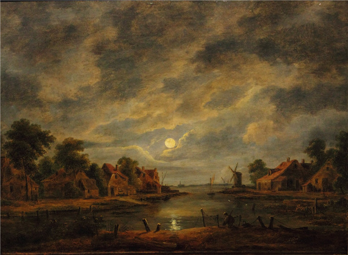 油画-莱茵河和摩泽尔河的航行 Schifffahrt auf Rhein und Mosel