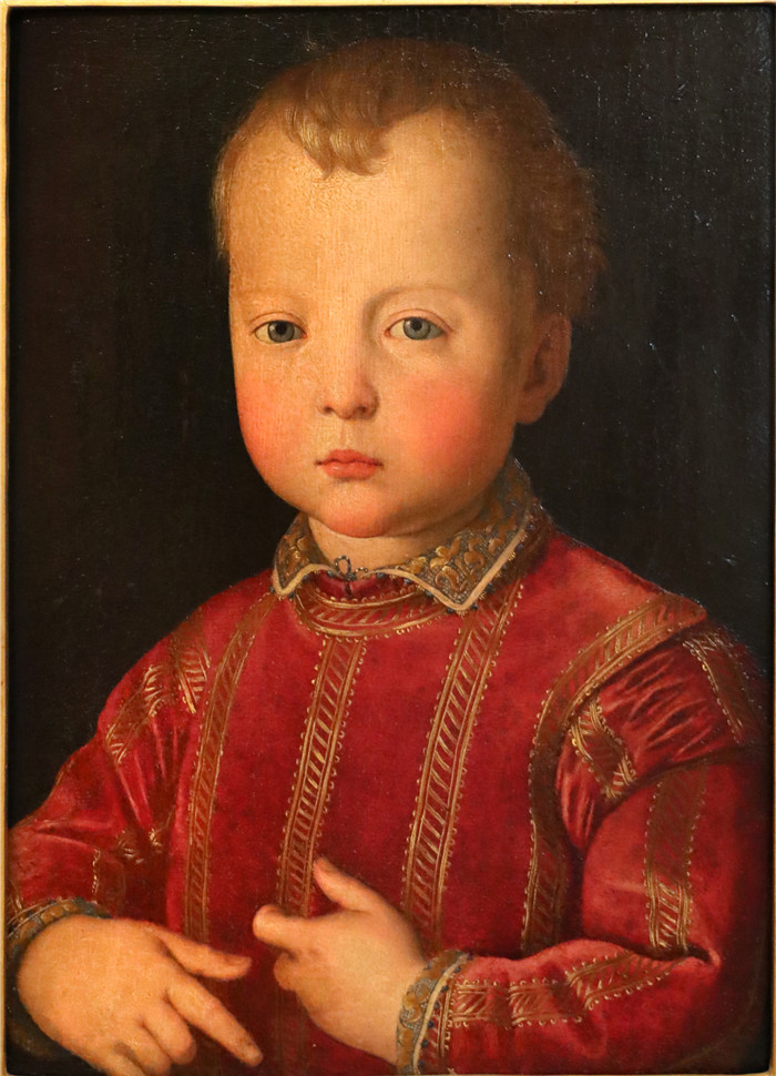 阿格诺洛·布龙齐诺(Agnolo Bronzino)作品-儿童医生的肖像