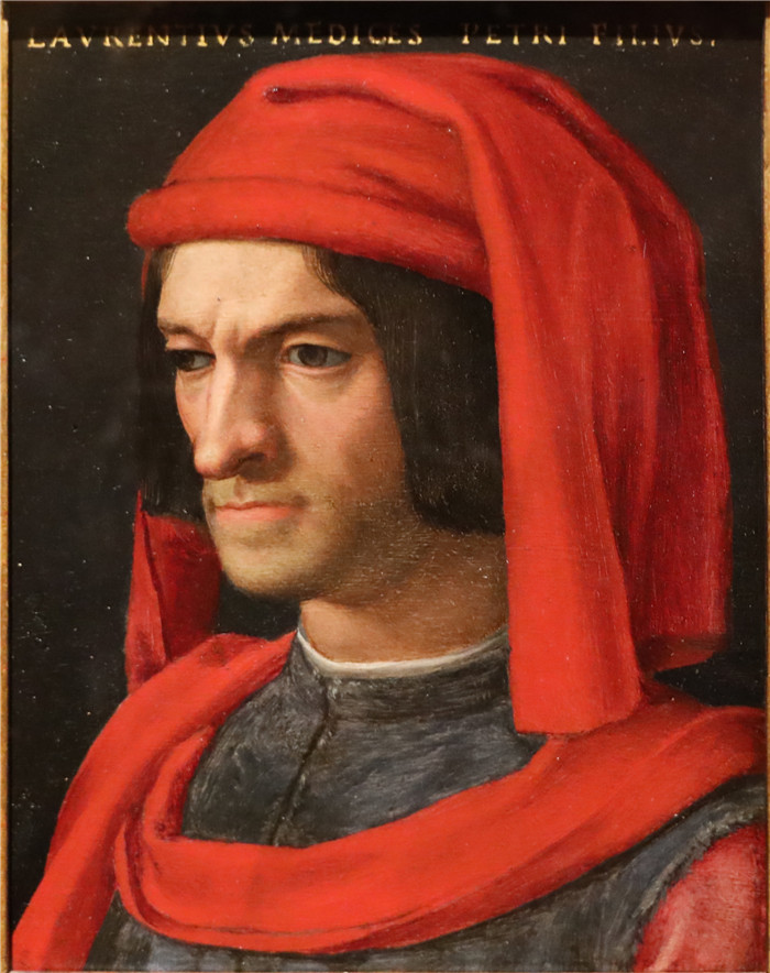 阿格诺洛·布龙齐诺（Agnolo Bronzino）作品-华丽的洛伦茨肖像