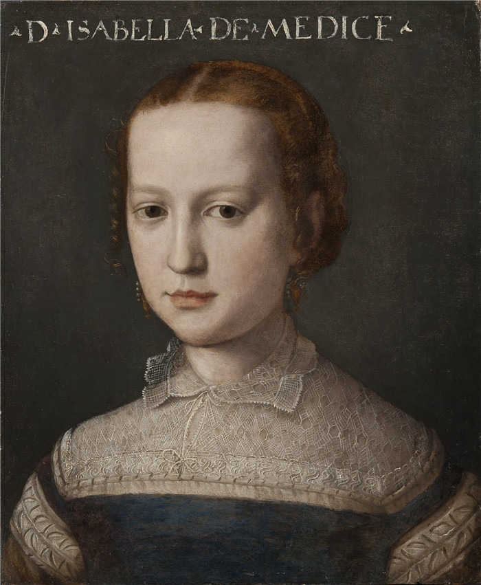 阿格诺洛·布龙齐诺（Agnolo Bronzino）作品-伊莎贝拉·德·美第奇