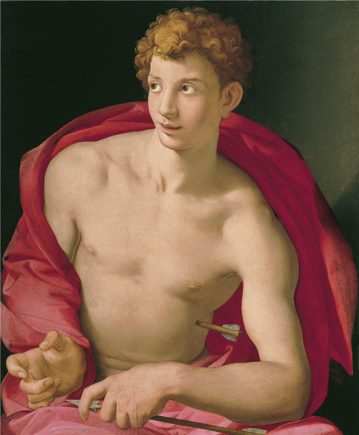 阿格诺洛·布龙齐诺（Agnolo Bronzino）作品-圣塞巴斯蒂安Saint Sebastian