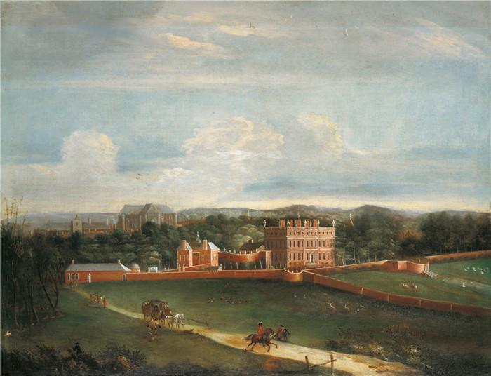 阿德里安·范·迪斯特(Adriaen van Diest)作品-白金汉宫殿绘画Painting of Buckingham Palaces