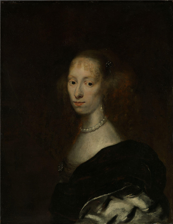 亚伯拉罕·伍赫特斯(Abraham Wuchters)作品-女人肖像Painting