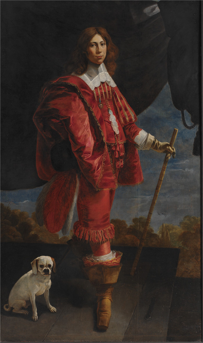 亚伯拉罕·伍赫特斯(Abraham Wuchters)作品-乌尔里克·克里斯蒂安·吉尔登洛夫Ulrik Christian Gyldenløve