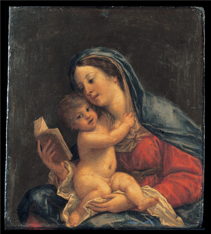 弗朗西斯科·阿尔巴尼(Francesco Albani )-麦当娜与孩子Madonna with the Child
