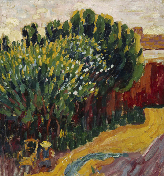 阿列克谢·贾伦斯基(Alexei Jawlensky)作品-焦伦斯基地貌Jawlensky landschaft