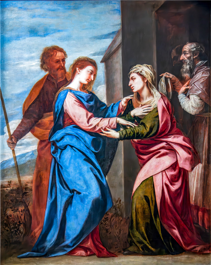 阿隆索·卡诺（Alonso Cano）画作-参观  La Visitation - Musée Goya