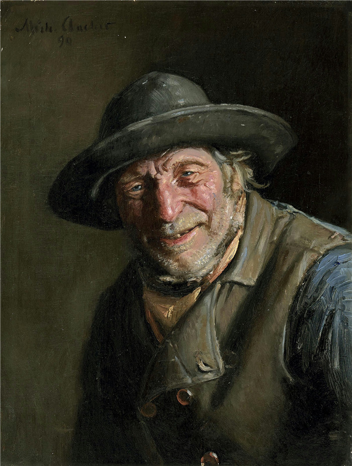 迈克尔·彼得·安切尔(Michael Peter Anche)作品-老南方Gamle Søren - 1890