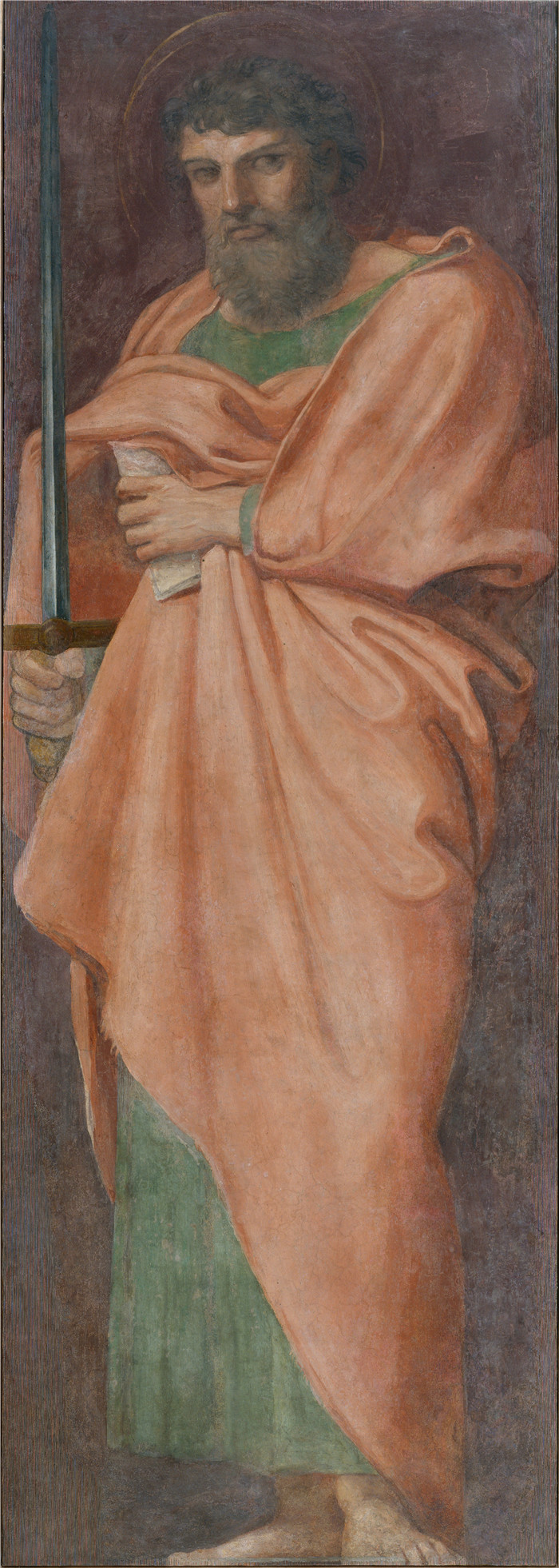 安尼巴莱·卡拉奇（Annibale Carracci）作品-圣保罗Saint Paul