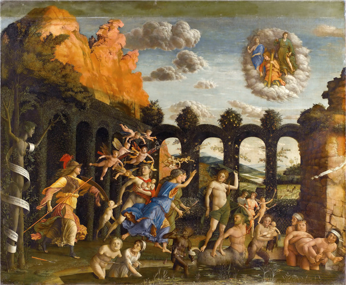 安德里亚·曼特尼亚（Andrea Mantegna）画作-保持VicesVertusMantegna