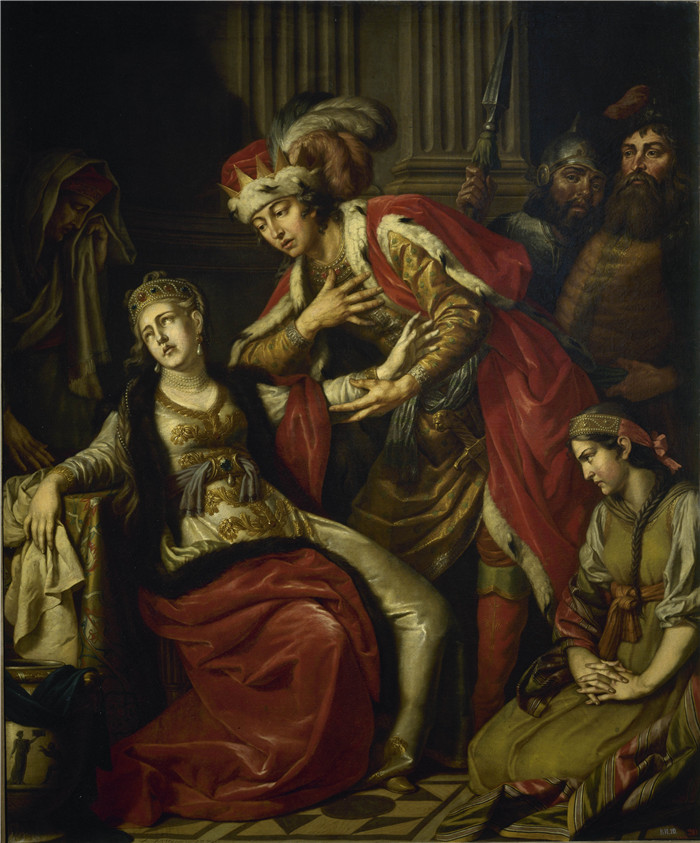安东·洛森科(Anton Losenko)画作-弗拉基米尔和罗根达Vladimir and Rogneda