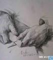 素描手的画法