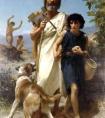 布格罗《荷马和他的向导》 布格罗油画作品 法国