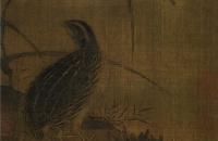 无款 鹌鹑图页 南宋