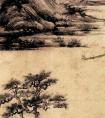 吴镇《洞庭渔隐图》国画作品（元）