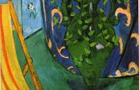亨利·马蒂斯（Henri Matisse）-1912年艺术家工作室的一角 作品欣赏